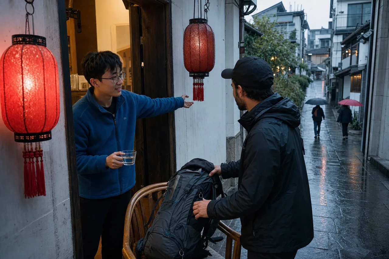 黄山山脚那家白灯小馆,让我在上山前先把胃和心都放平了