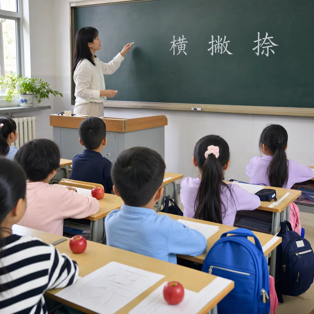 在北京一节低年级语文课后,作者终于明白小朋友为什么总先学量词