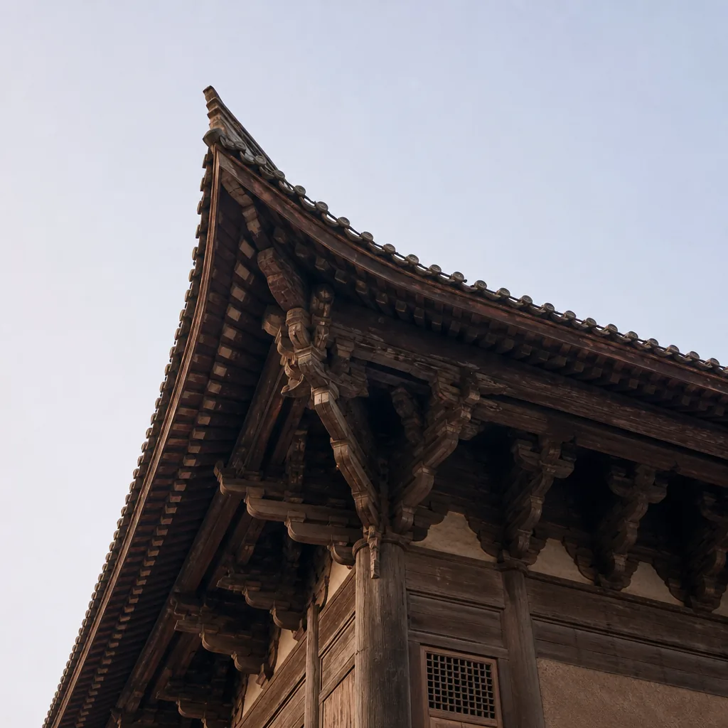 我站在屋檐下面,才明白中国古建筑为什么先让人慢下来