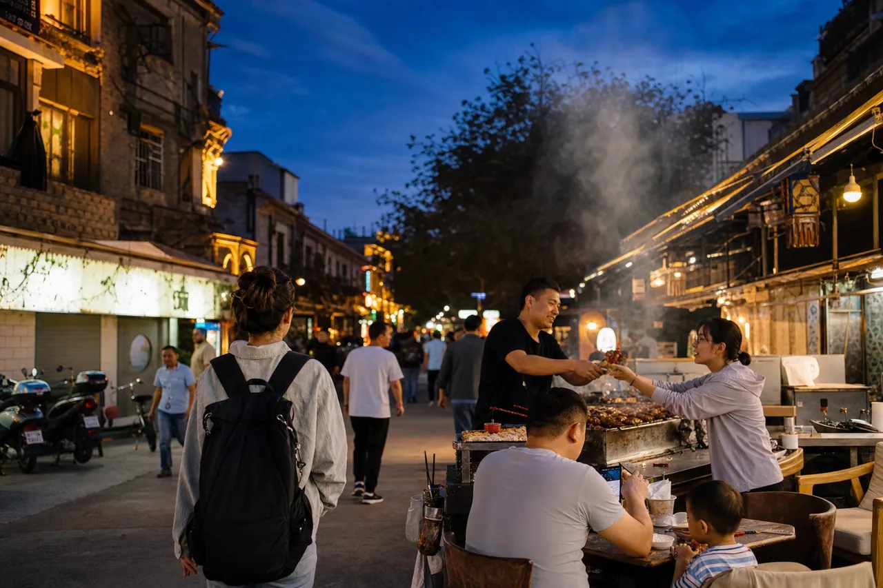 Once the Old-Street Lights Came On in Urumqi, Cumin and Voices Warmed the Night