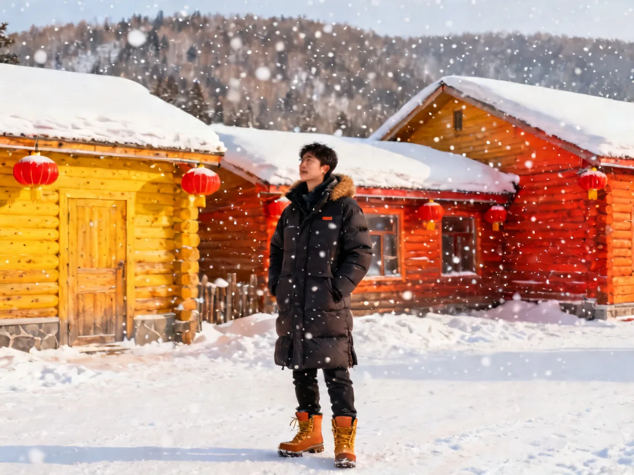 东北冬季路线:哈尔滨雪乡长白山