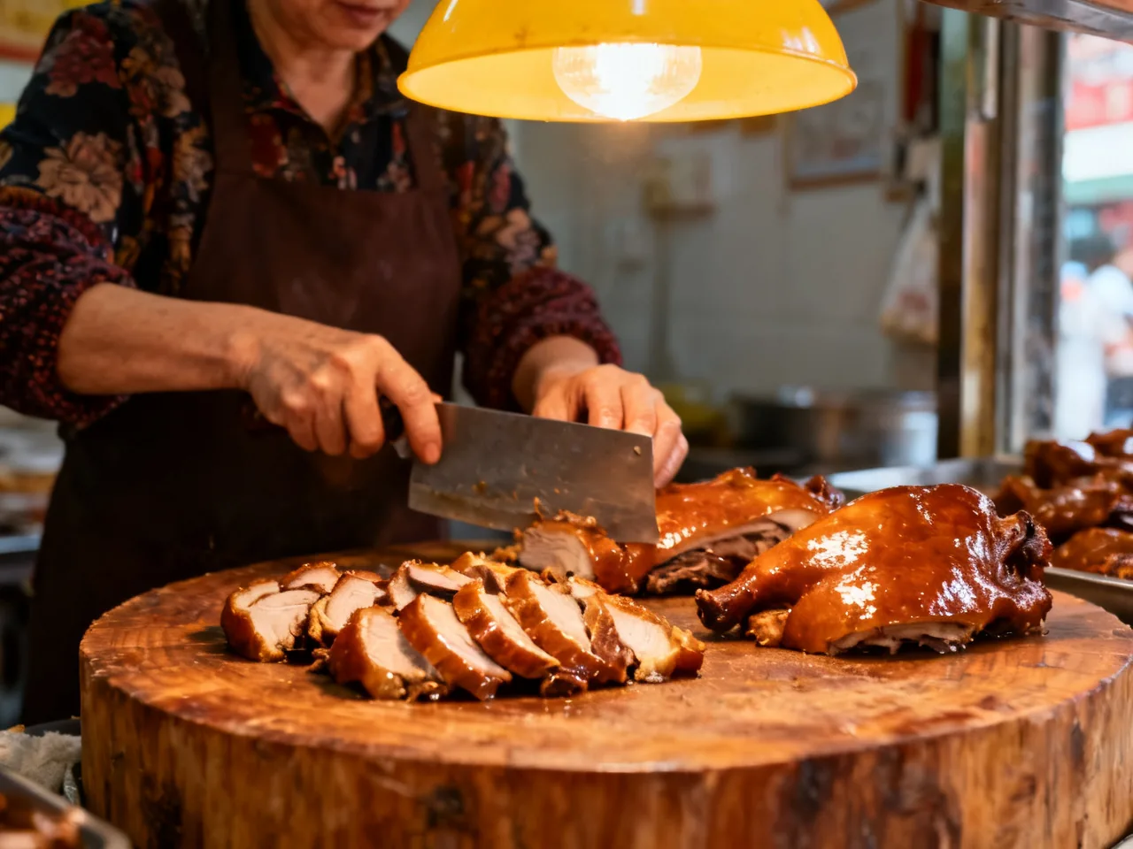 熟食店玻璃柜前那句“几个人吃”,让我第一次学会在中国别只按克数点菜