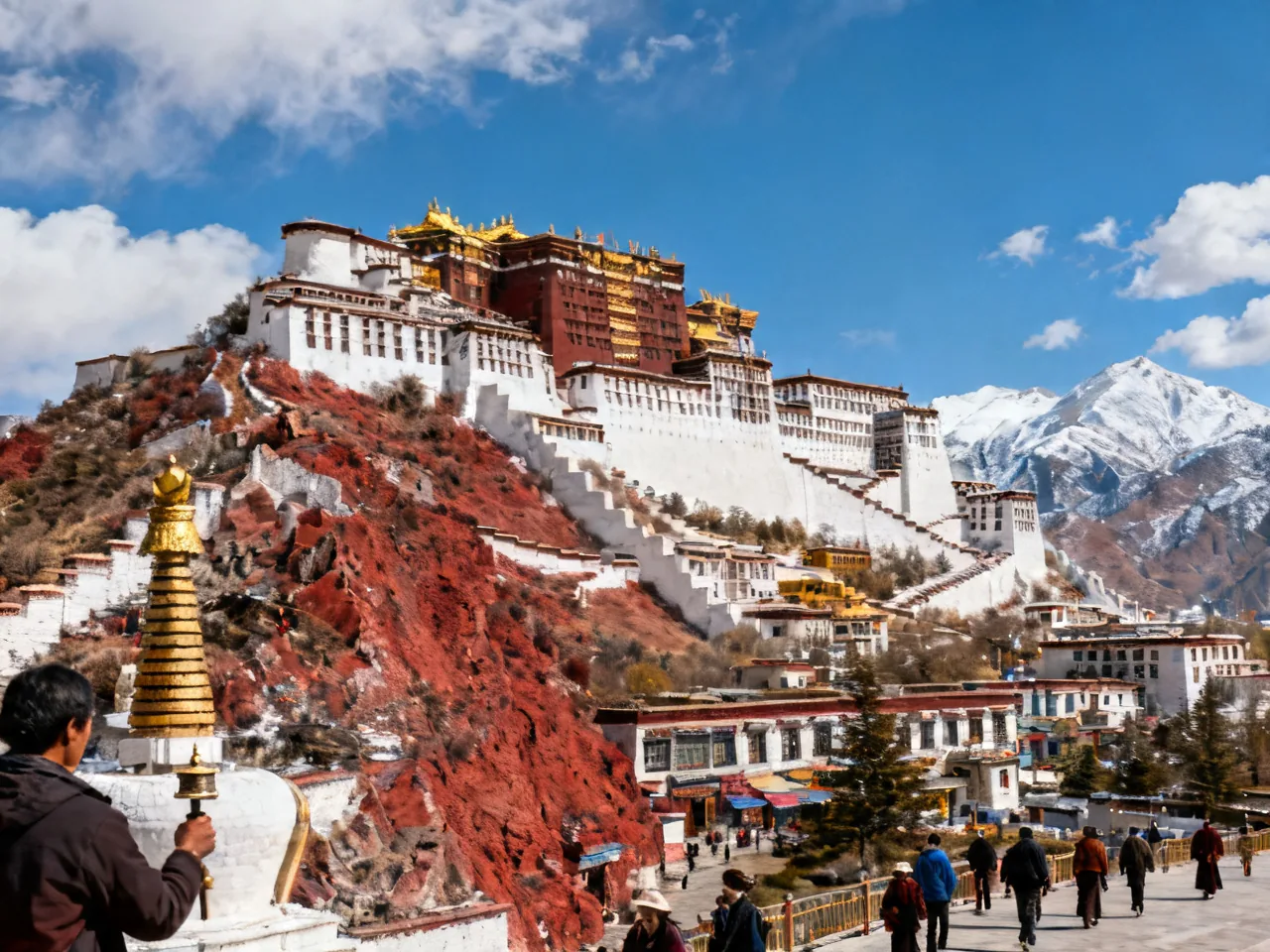西藏拉萨朝圣之旅:布达拉宫与大昭寺