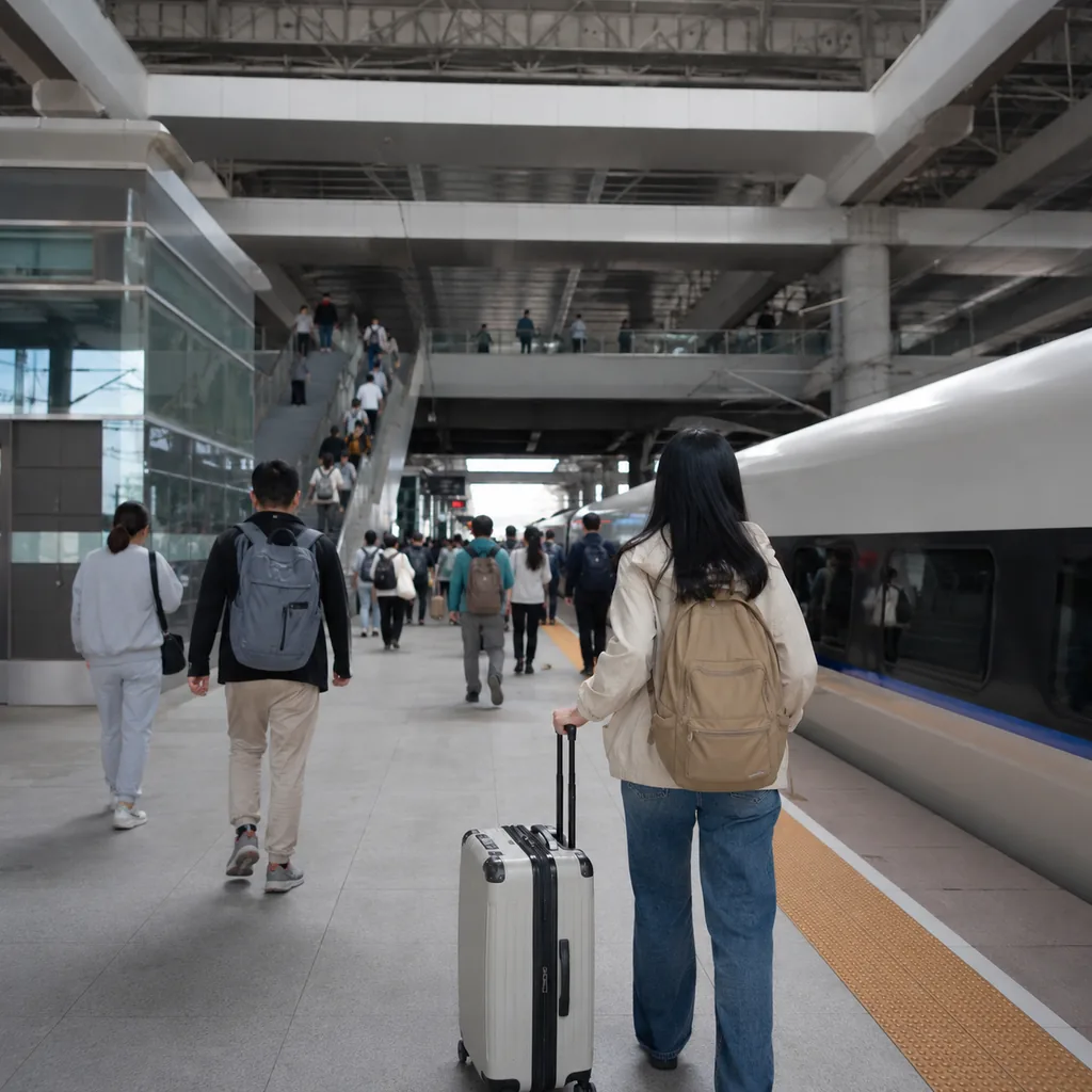 在中国高铁站学会像本地人一样换乘