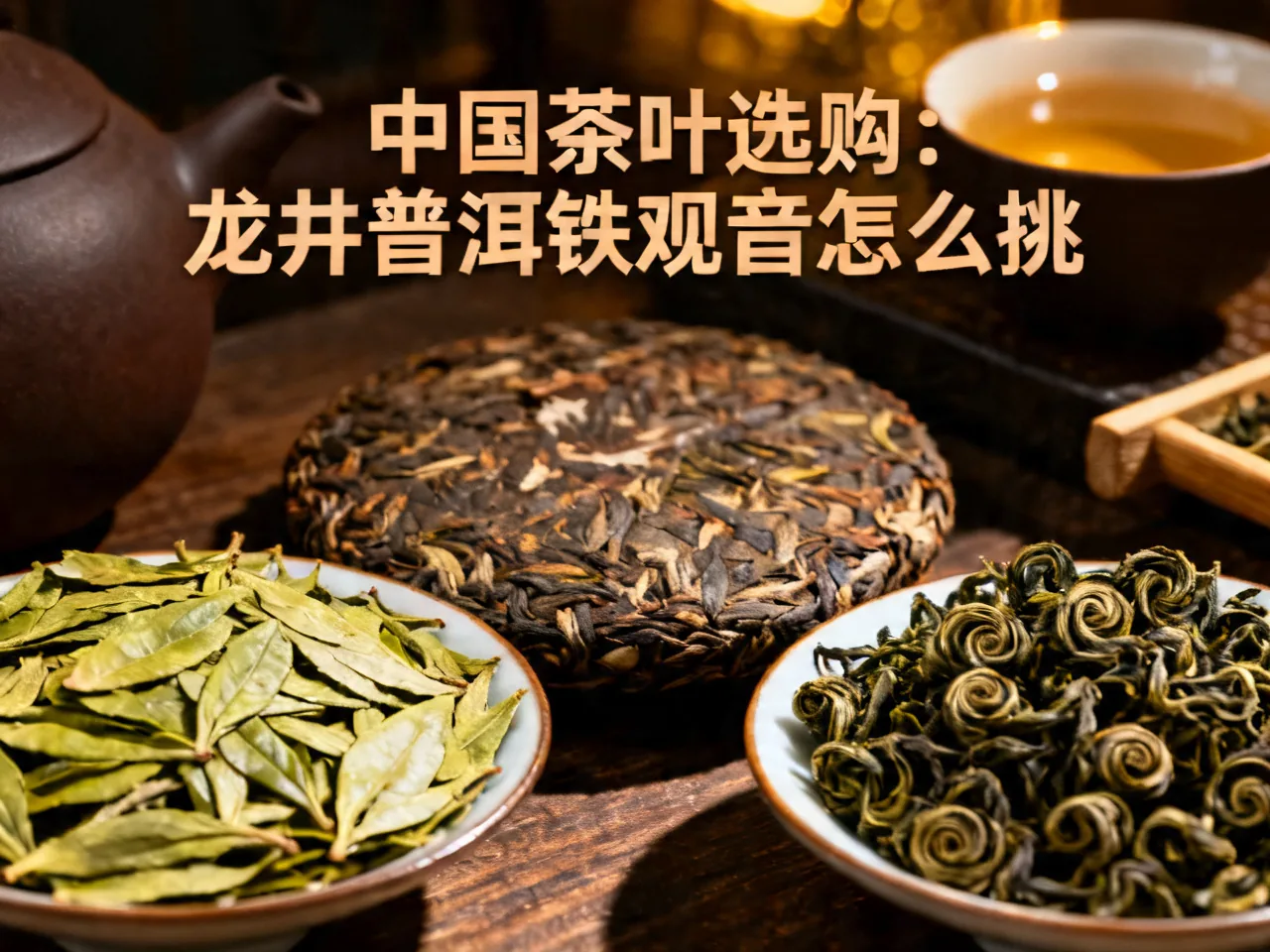 中国茶叶选购:龙井普洱铁观音怎么挑
