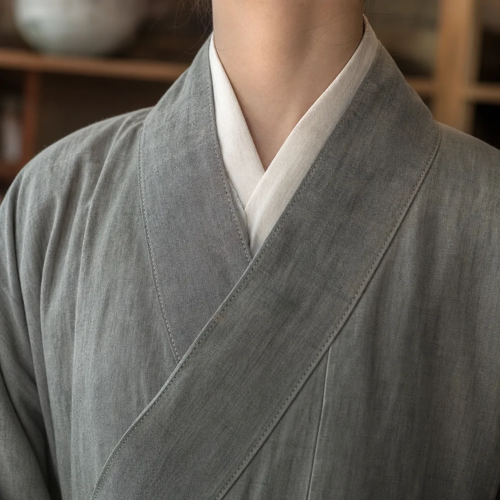 我第一次看懂明代衣服,不是在博物馆,而是在裁缝铺里看人怎么站