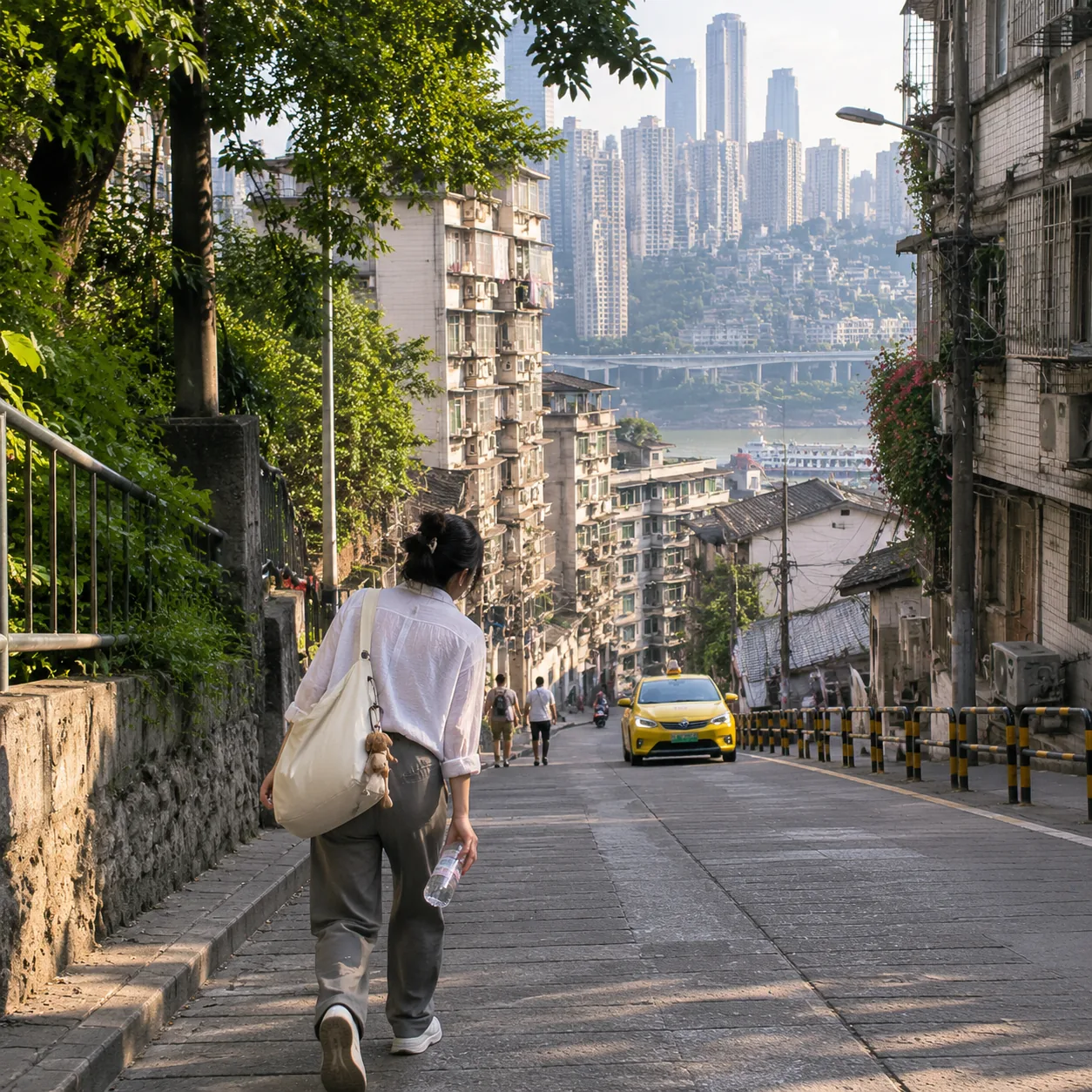 山城重庆那条上坡路，教我别低估城市地形