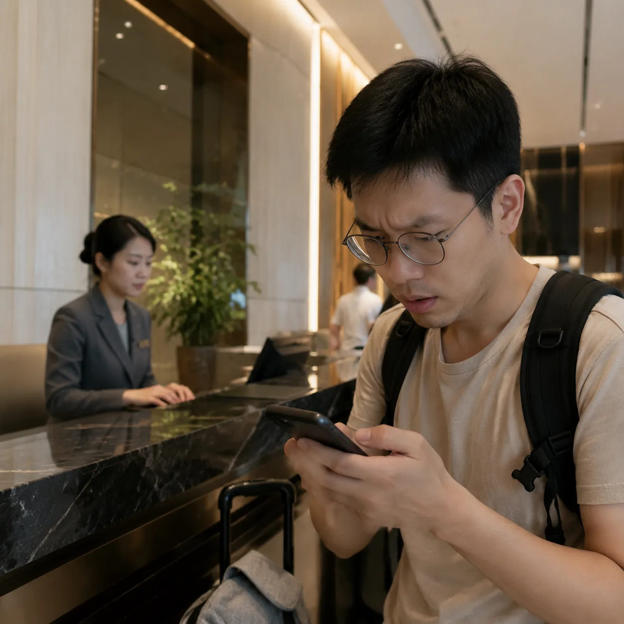 酒店前台帮我确认订单时，我学会别只依赖邮箱