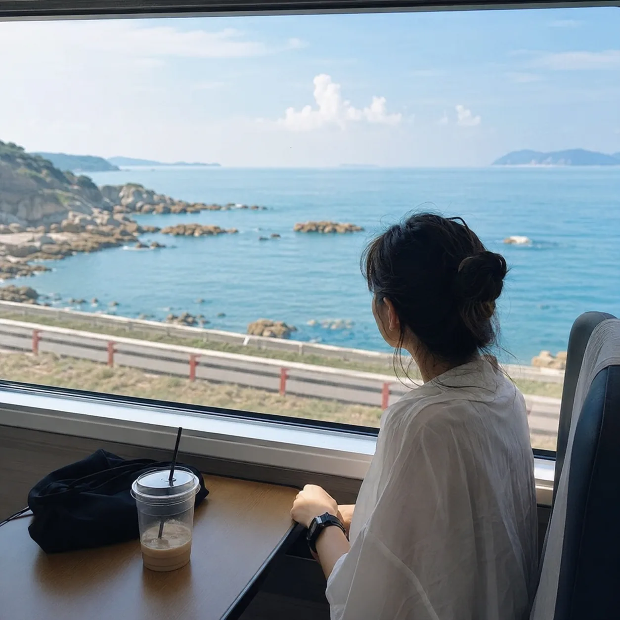 如果八月只能挑几站，笔者会把海风、馆藏和夜路留给这三座城