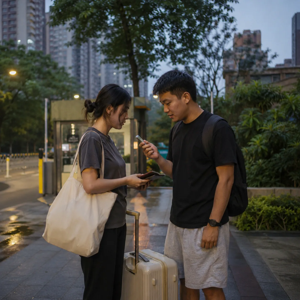 第一晚住进朋友家前，我先把住宿登记这件事弄明白了