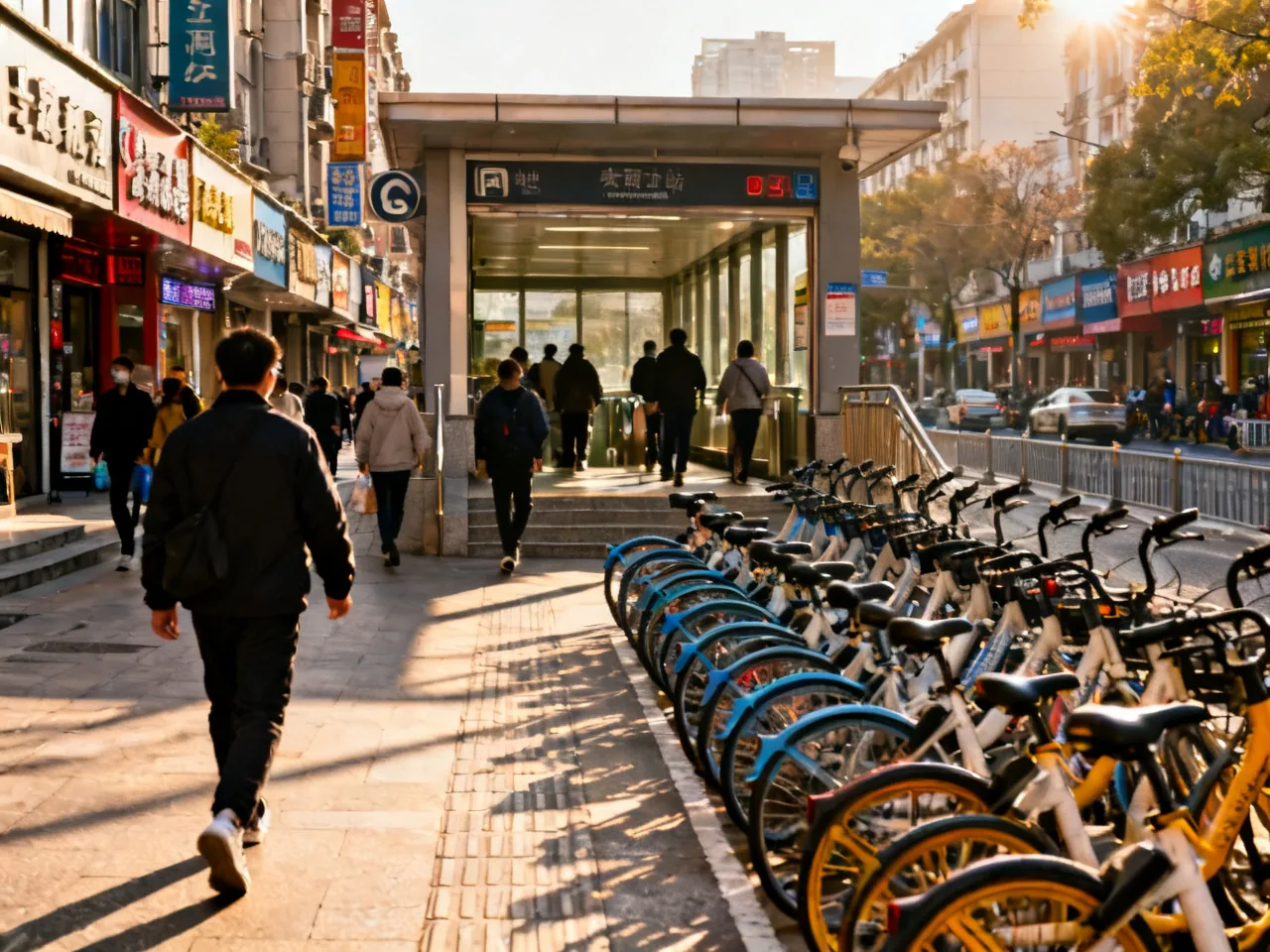 中国城市通勤怎么选：地铁、打车、骑行的真实差别