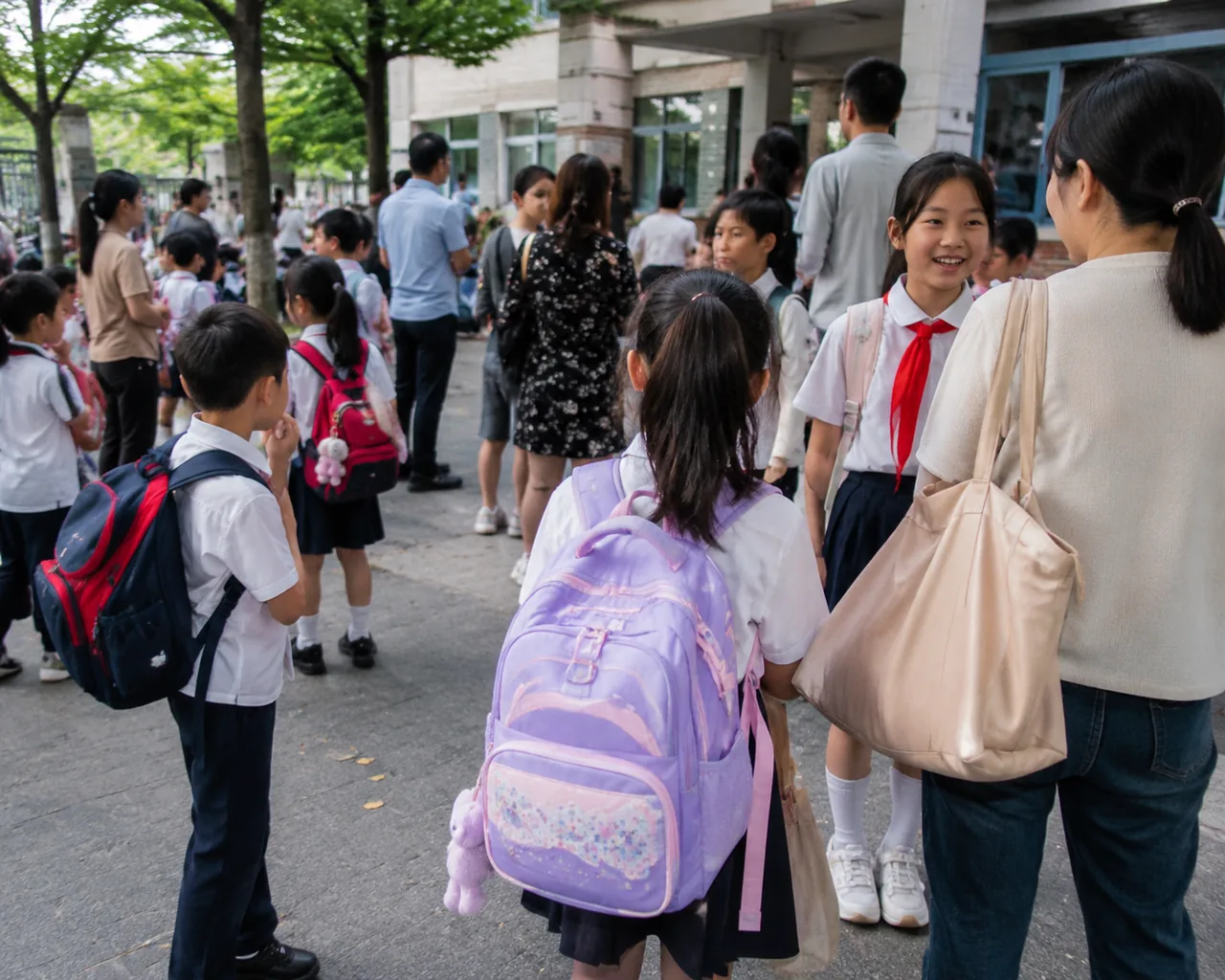 我在上海小学门口等放学时，第一次真正听懂“你吃了吗”为什么不是在问饭