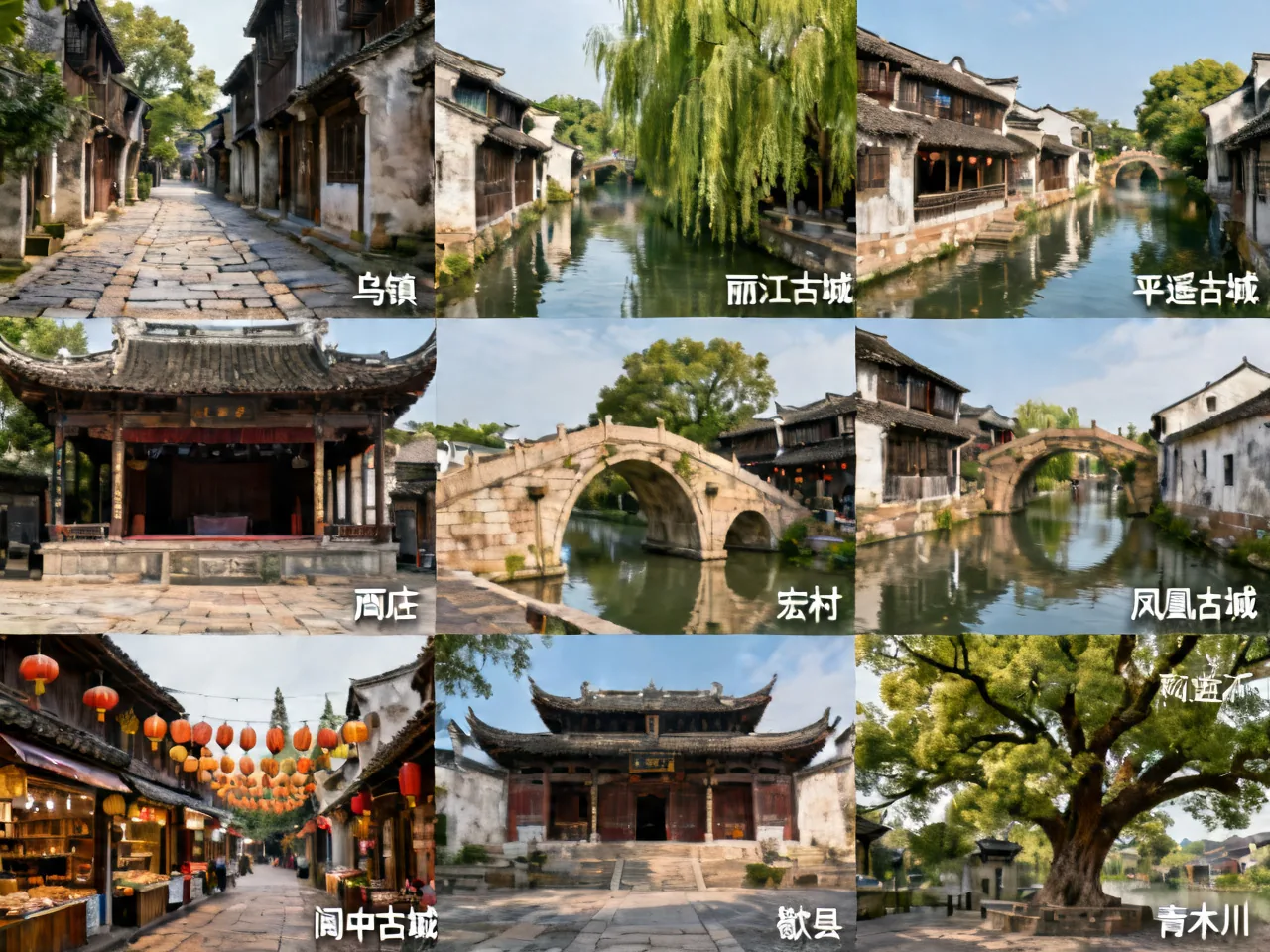 十个值得你慢下来的中国古镇