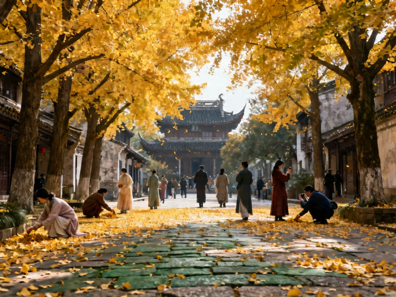 十月赏银杏：满城尽带黄金甲
