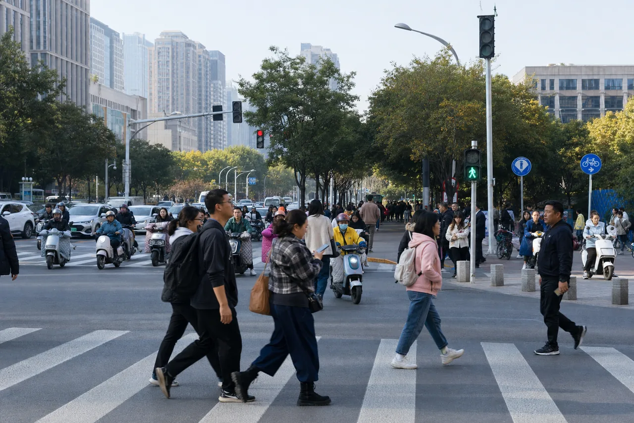 合肥路口那些半秒钟的互让,比任何介绍都更像城市说明书