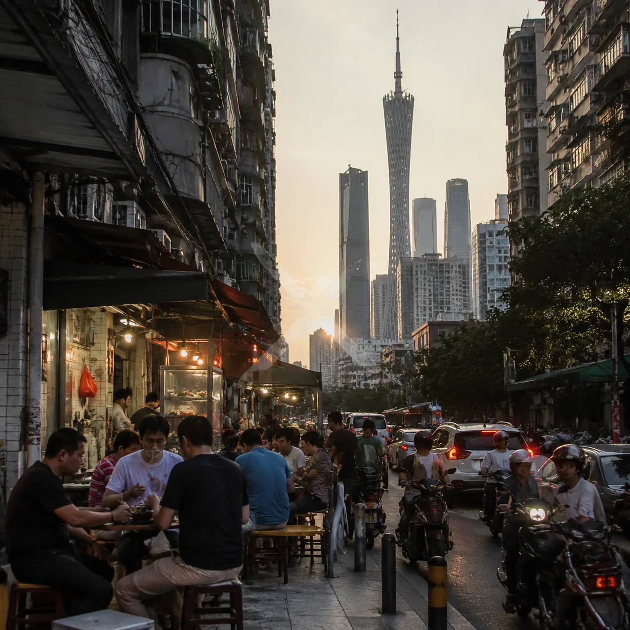 我在广州真正走顺的那天,是从一顿饭开始给路线排节奏的
