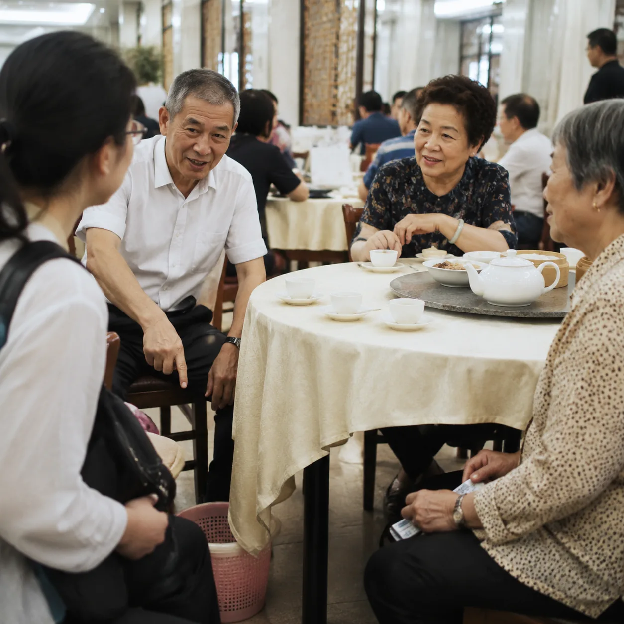 在广州早茶桌上学会点心