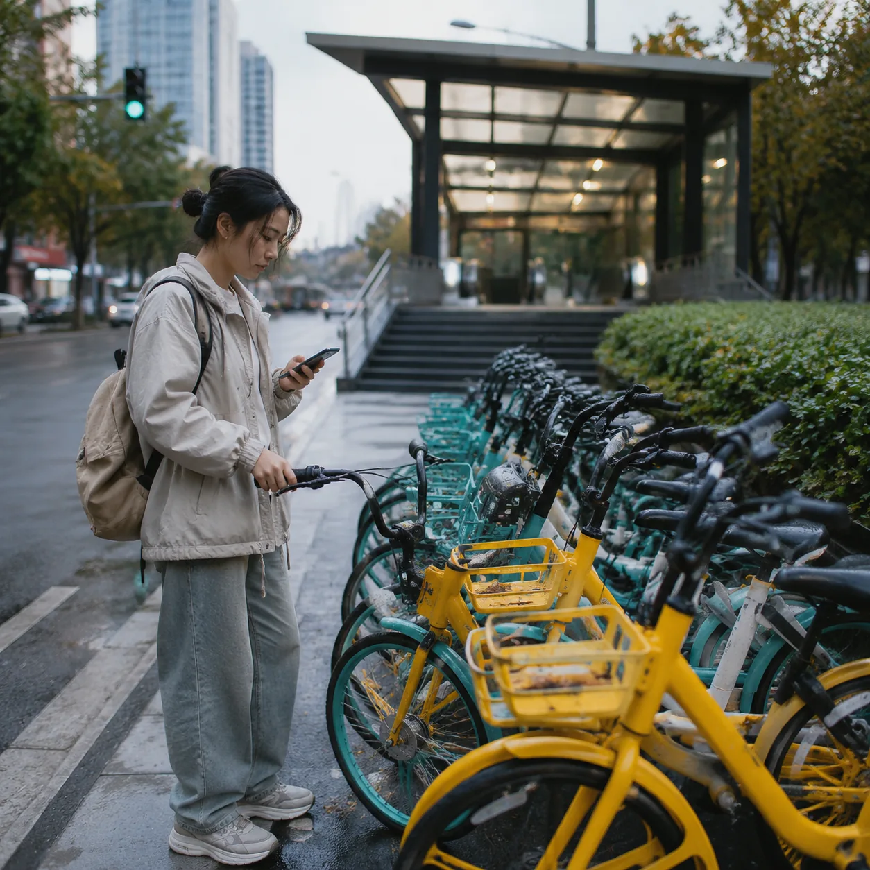 共享单车不是难用，难的是先看停车区