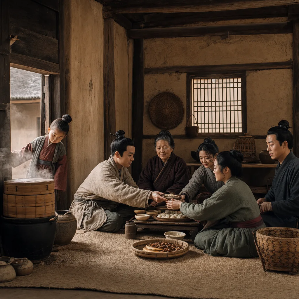 我原以为汉代节日只是热闹,后来才发现真正难忘的是厨房里那股蒸汽