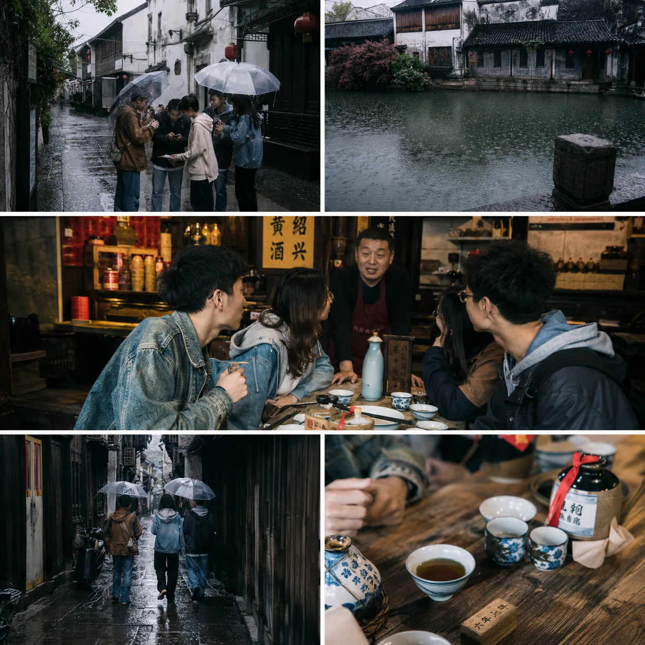 五月去绍兴的那场朋友旅行,最后记住我们的不是黄酒,是雨里那段走错的路