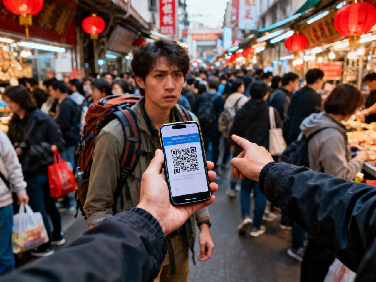 别扫那个码!外国游客在中国最容易中招的6种支付骗局