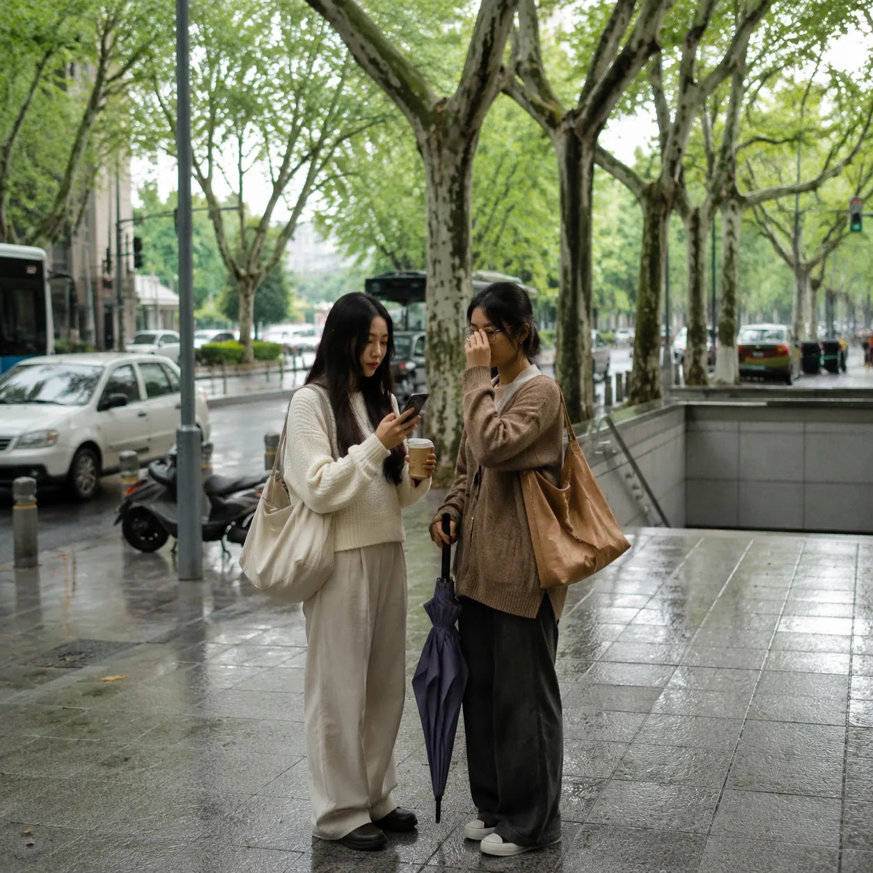 南京那场雨后，我在梧桐树下把行程表慢慢放下
