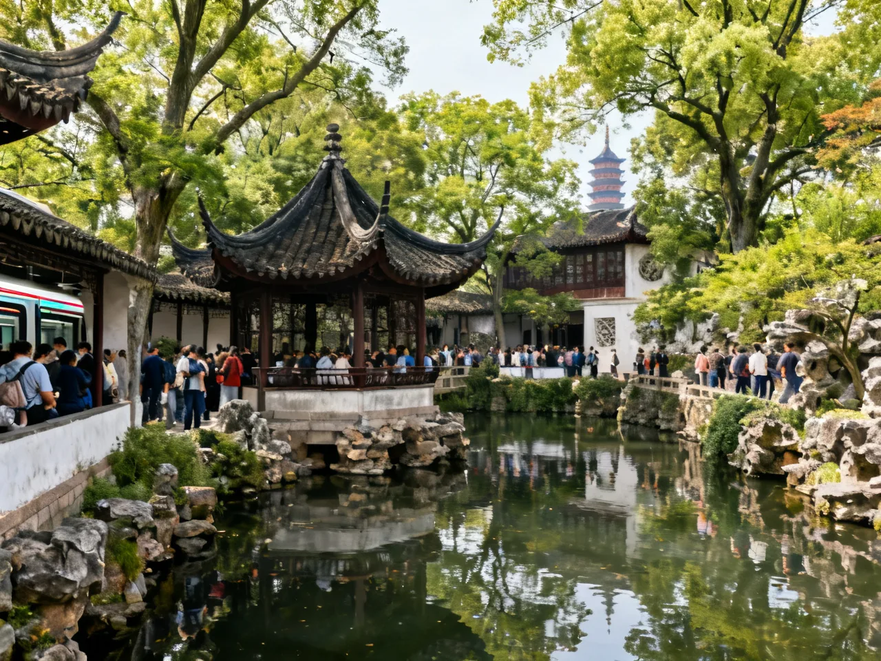 上海到苏州两天慢线：园林、评弹和夜船都不赶