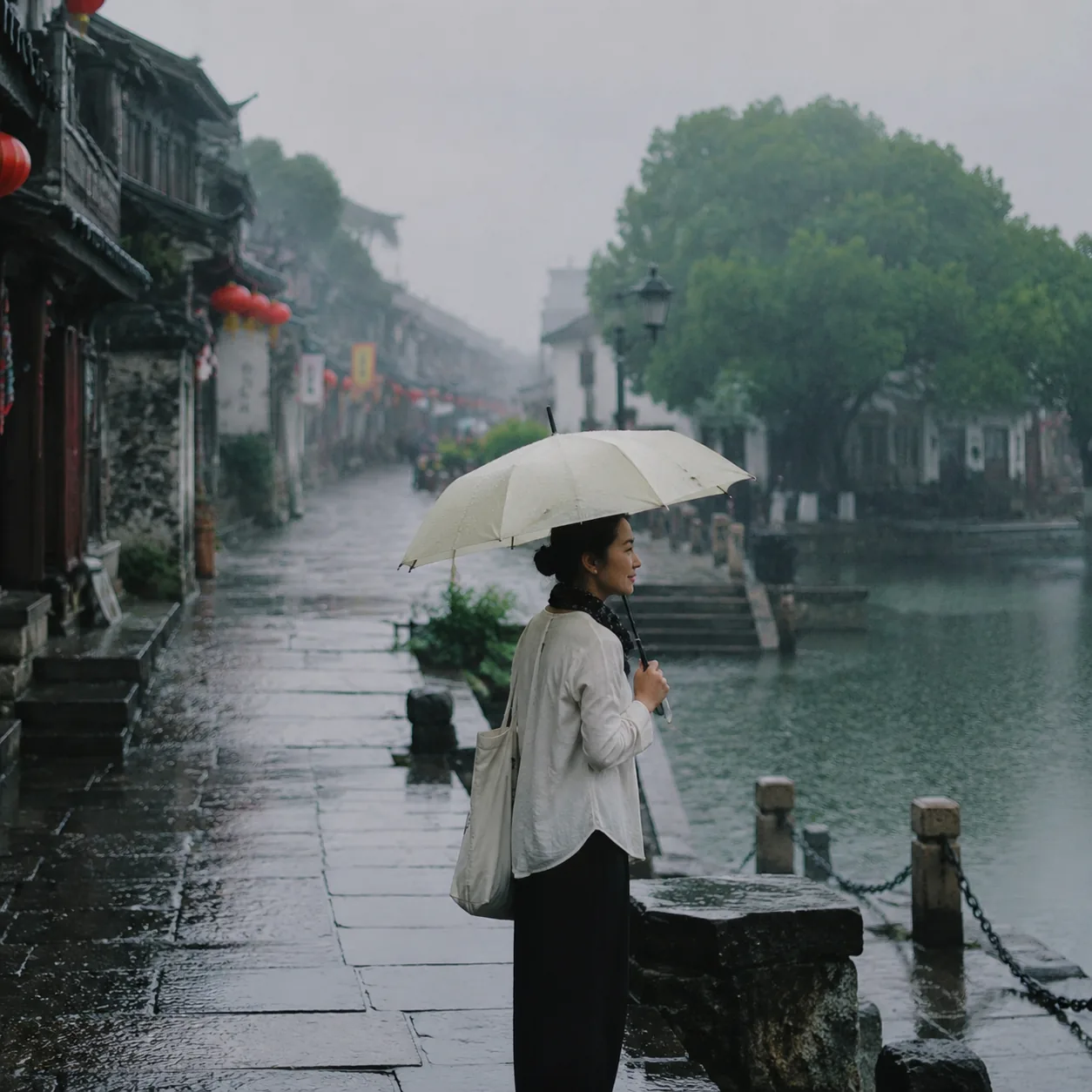 本人在台州临海古城墙的五月雨雾里,第一次把“看景”变成了“听城”